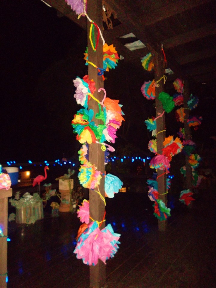 The home in the hills was decked out as The Rabbit Hole