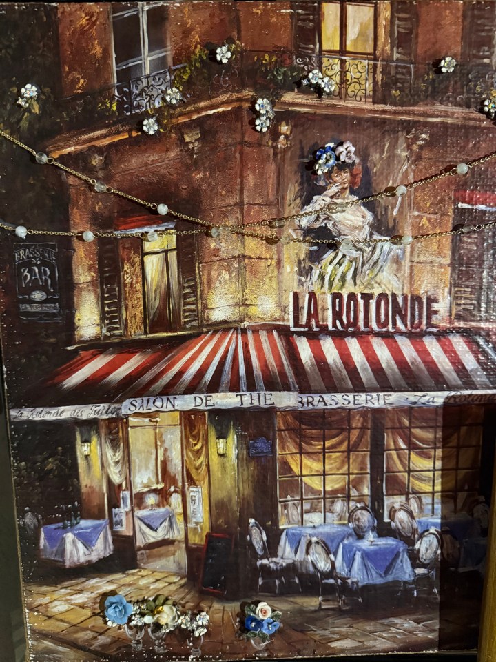 French street corner painting