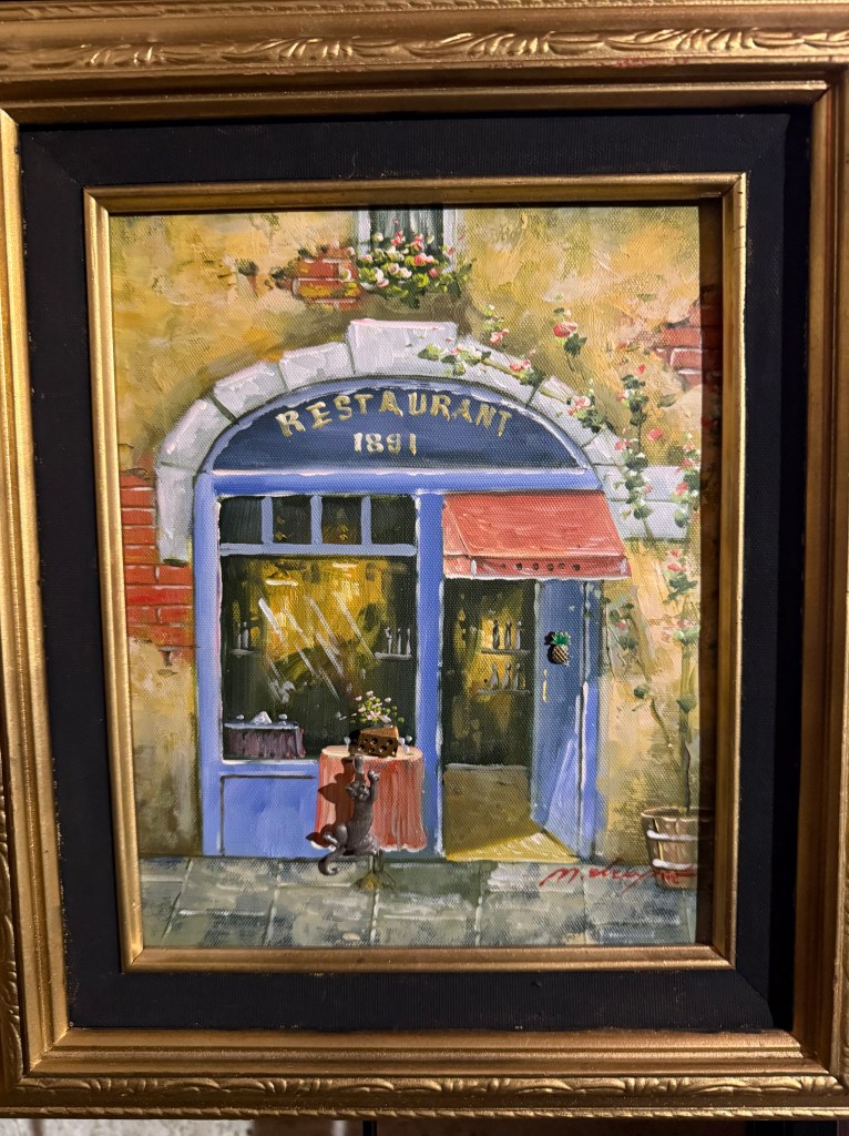 Cat jewelry on art